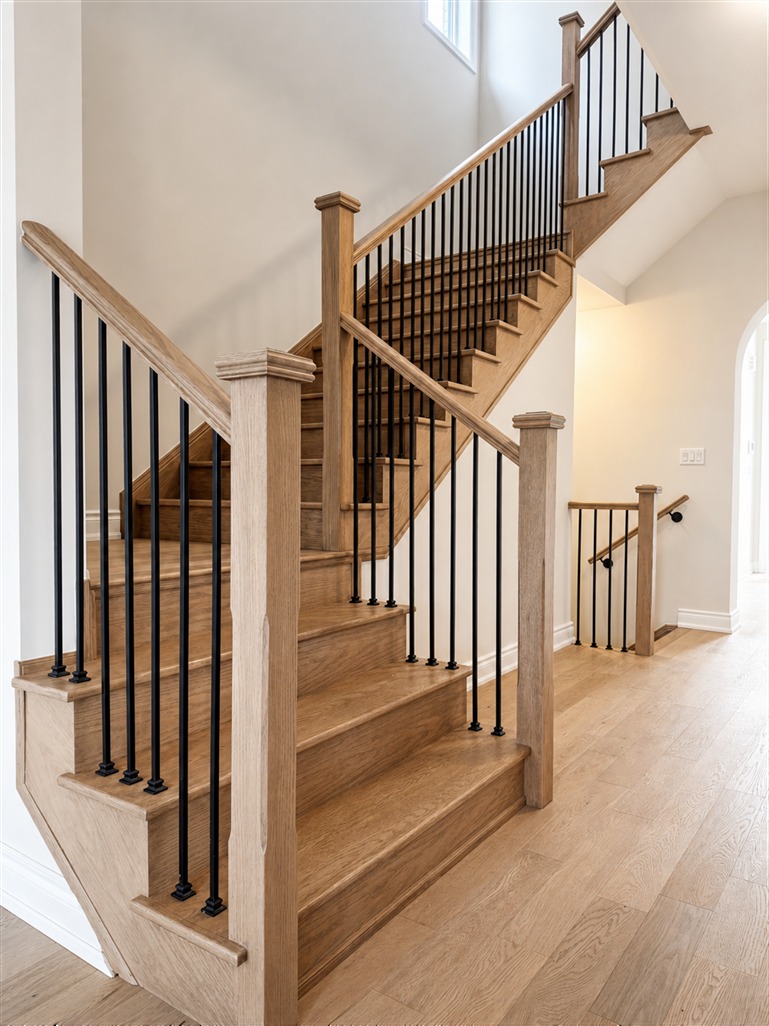 Stair Staining & Finishing